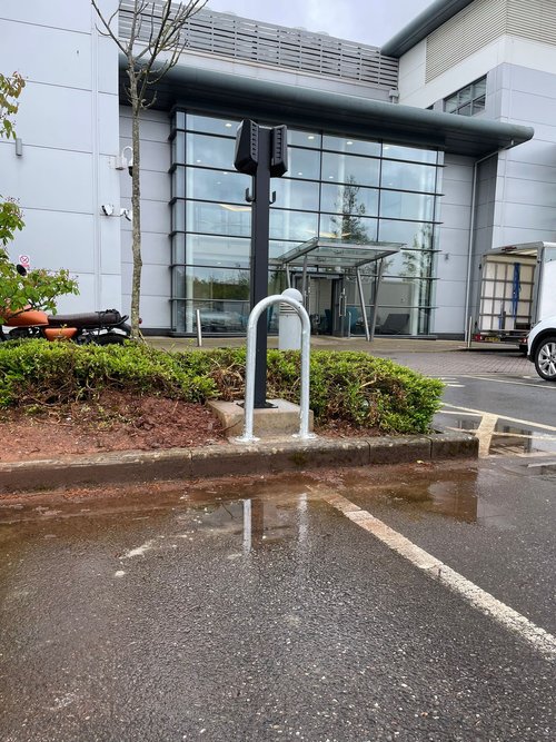 EV charging point at Milford House
